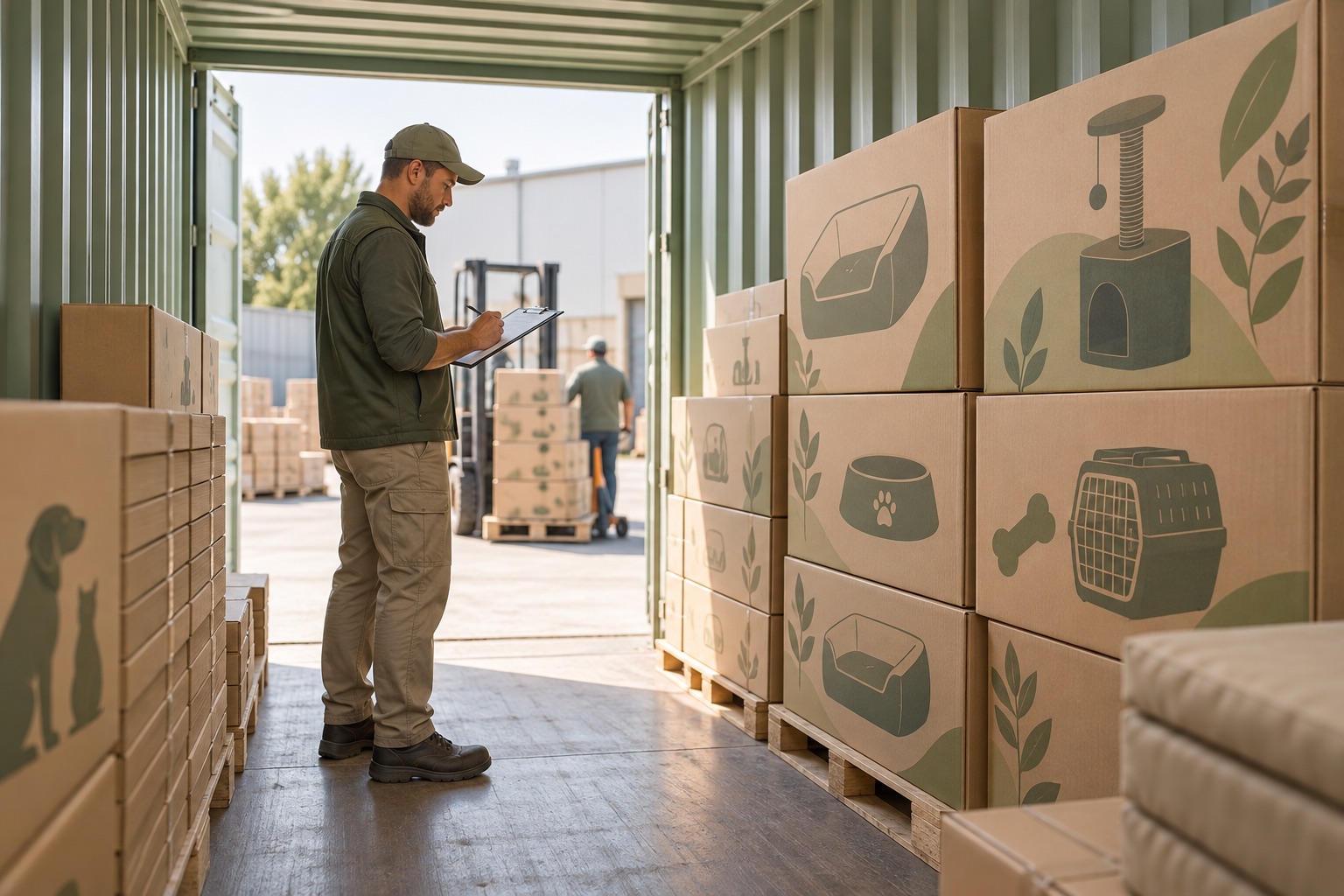 Planning a First Order: Container Loading, Mixed SKUs and Reorder Timing